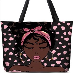 African American Shoulder Handbag